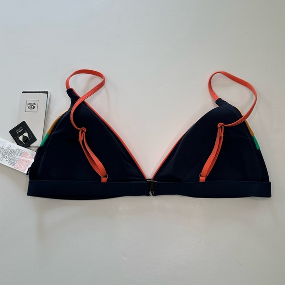 Rip Curl Day Break Multi Fixed Tri Bikini Top NWT Women’s Size Medium - Picture 4 of 8